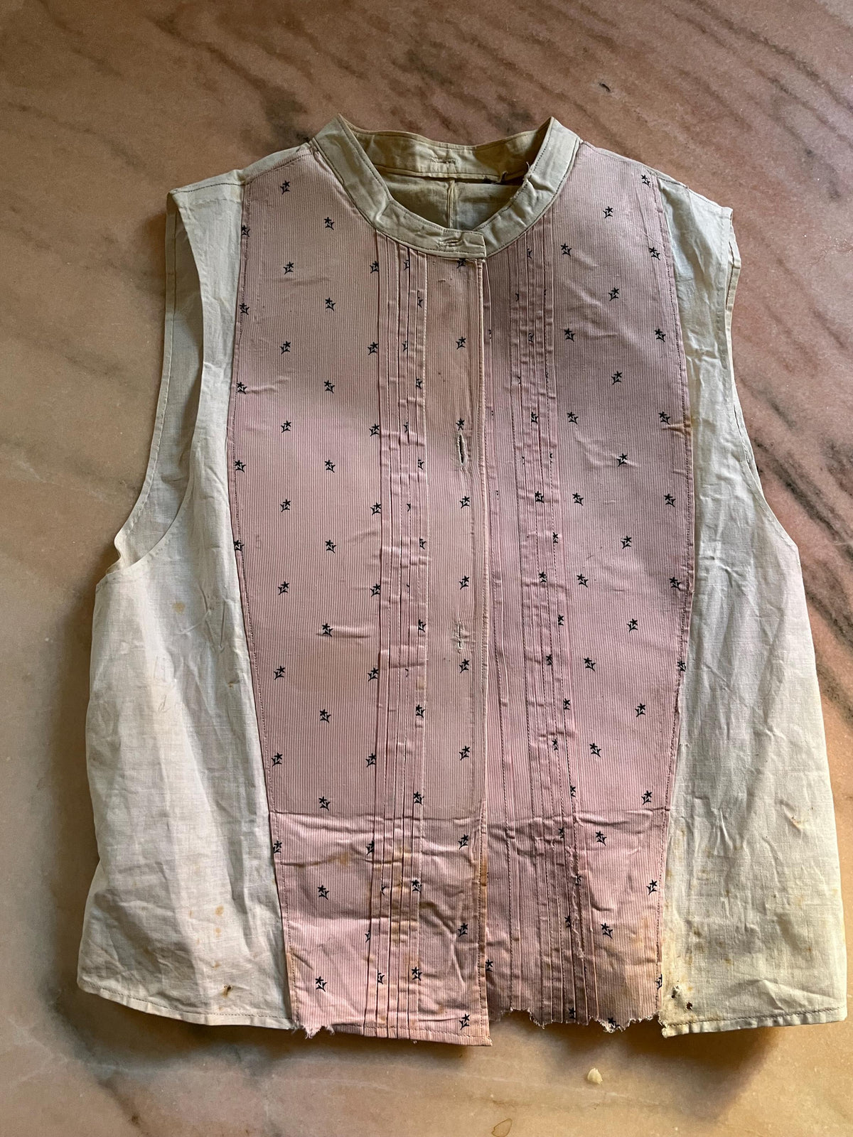Davantino di camicia anni ’30 in cotone