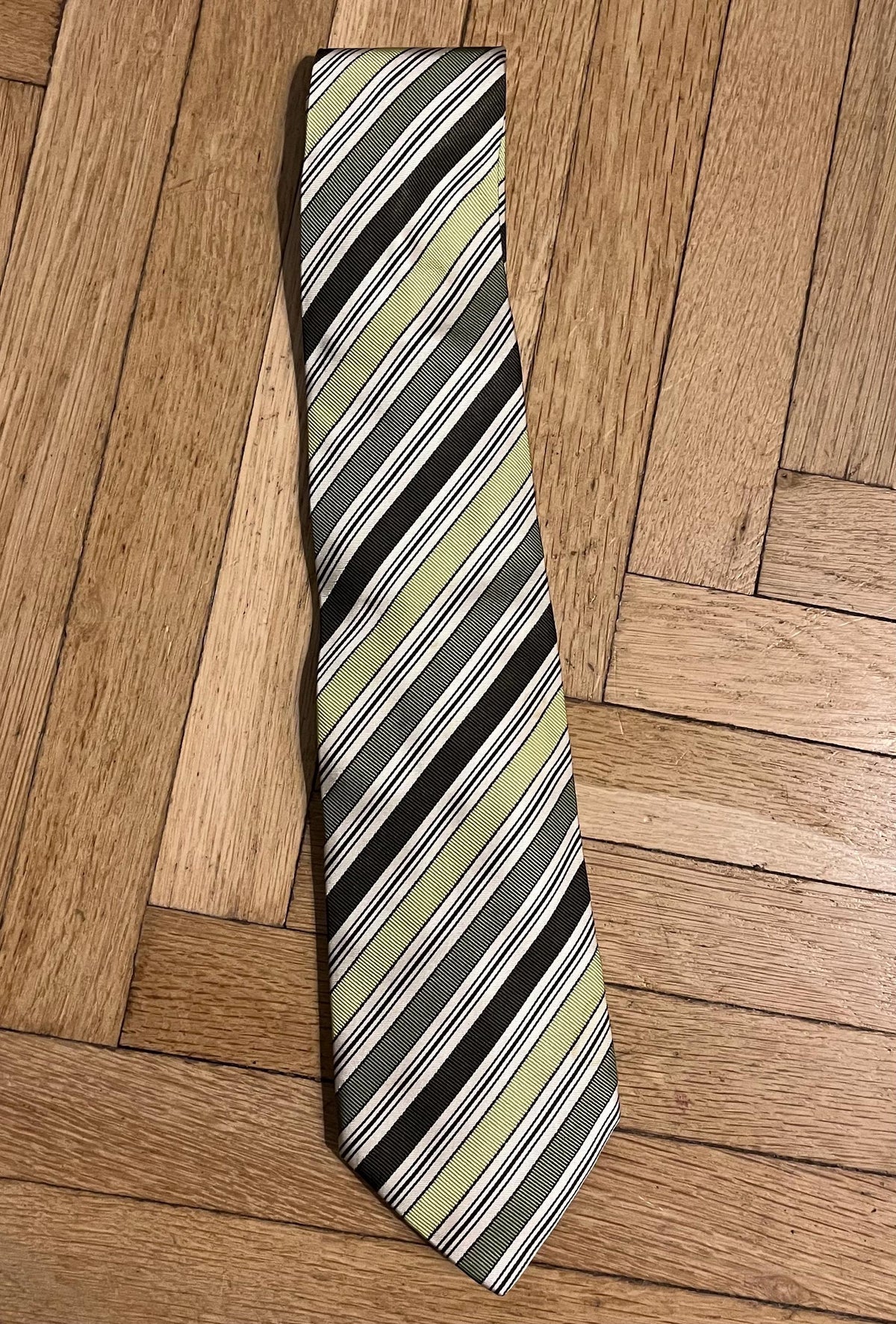 Hermès vintage striped tie