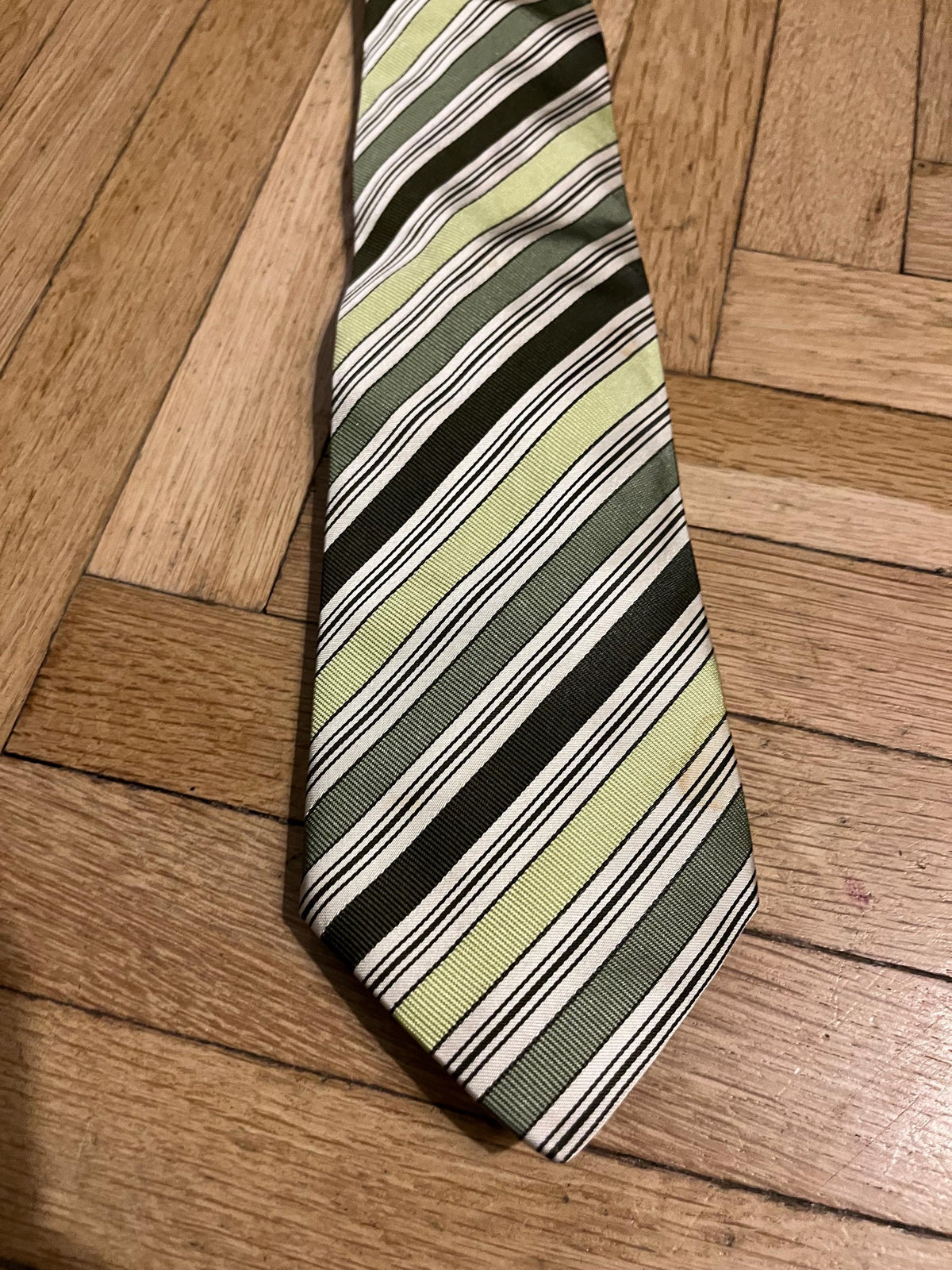 Hermès vintage striped tie