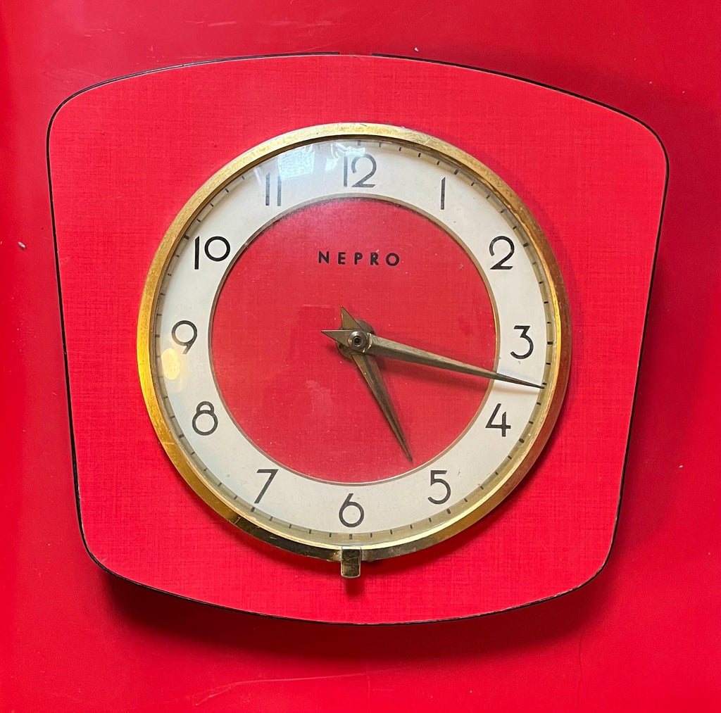 Orologio da parete Nepro Made in Italy anni ’50