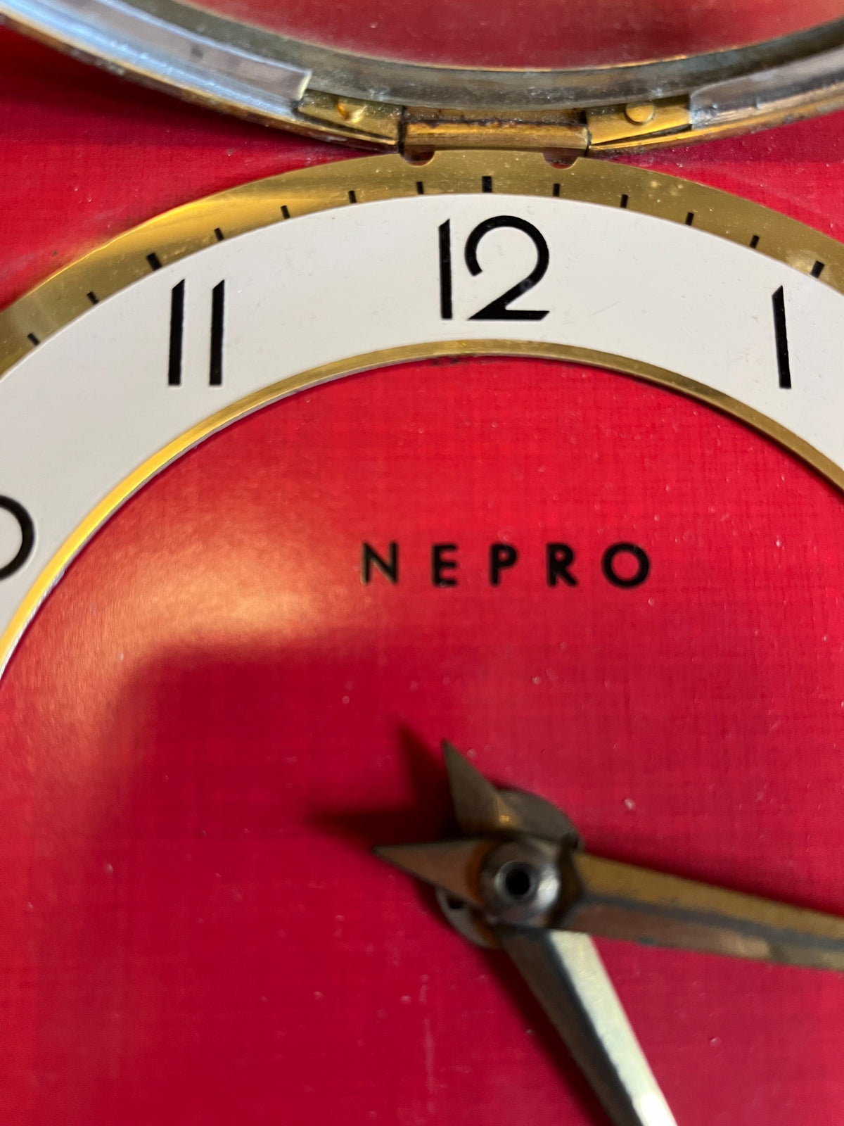 Orologio da parete Nepro Made in Italy anni ’50