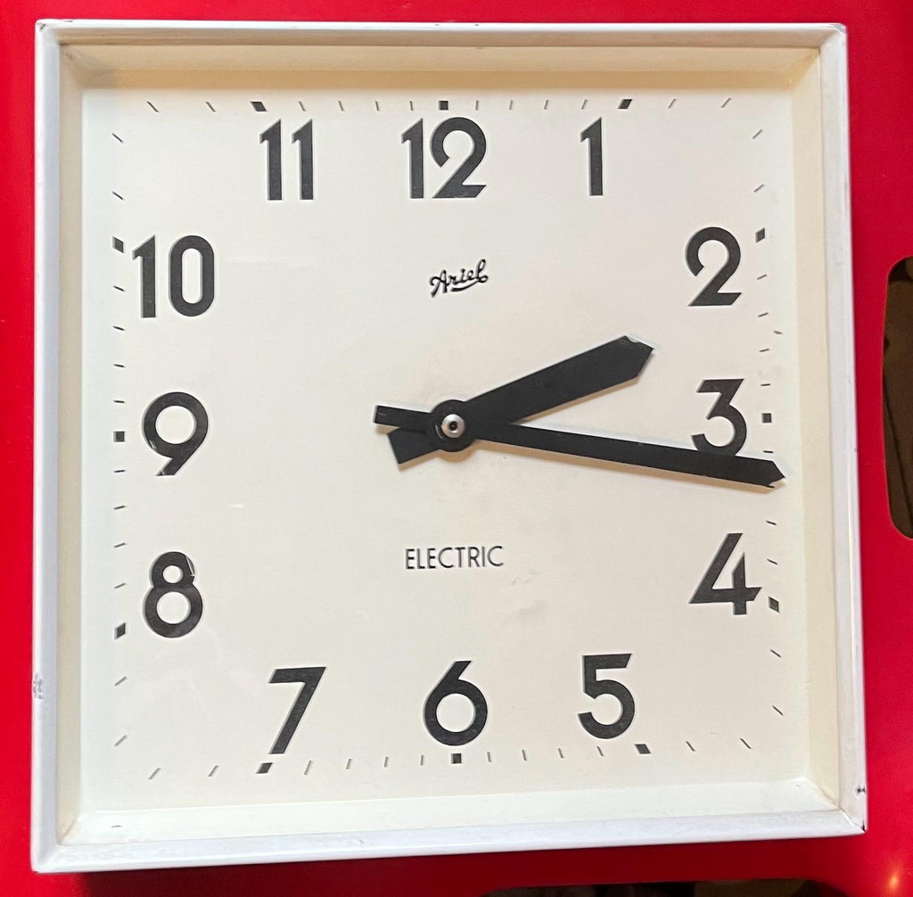 Orologio da parete Ariel Electric anni ’50