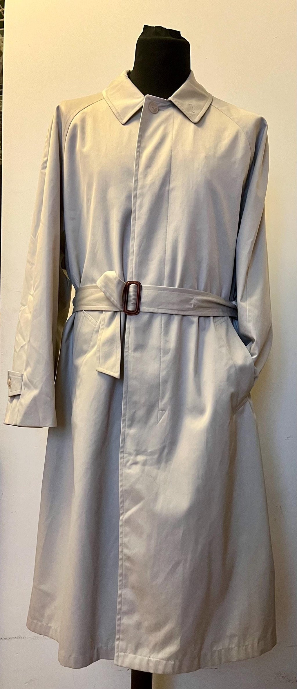 Vintage 70s trench men coat