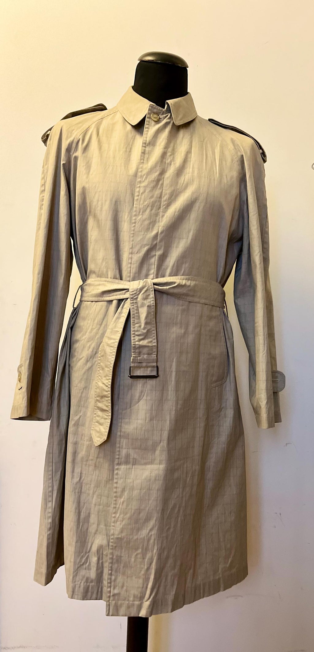 Vintage 70 men raincoat
