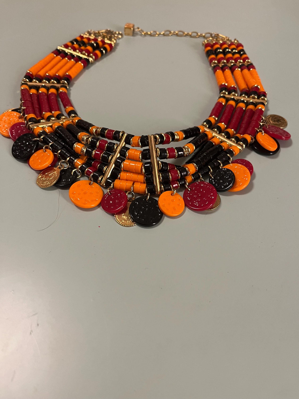 Choker Sharra Pagano multicolore anni ’90