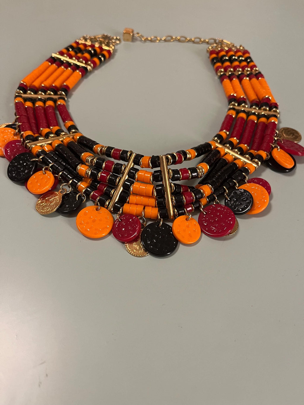 Choker Sharra Pagano multicolore anni ’90