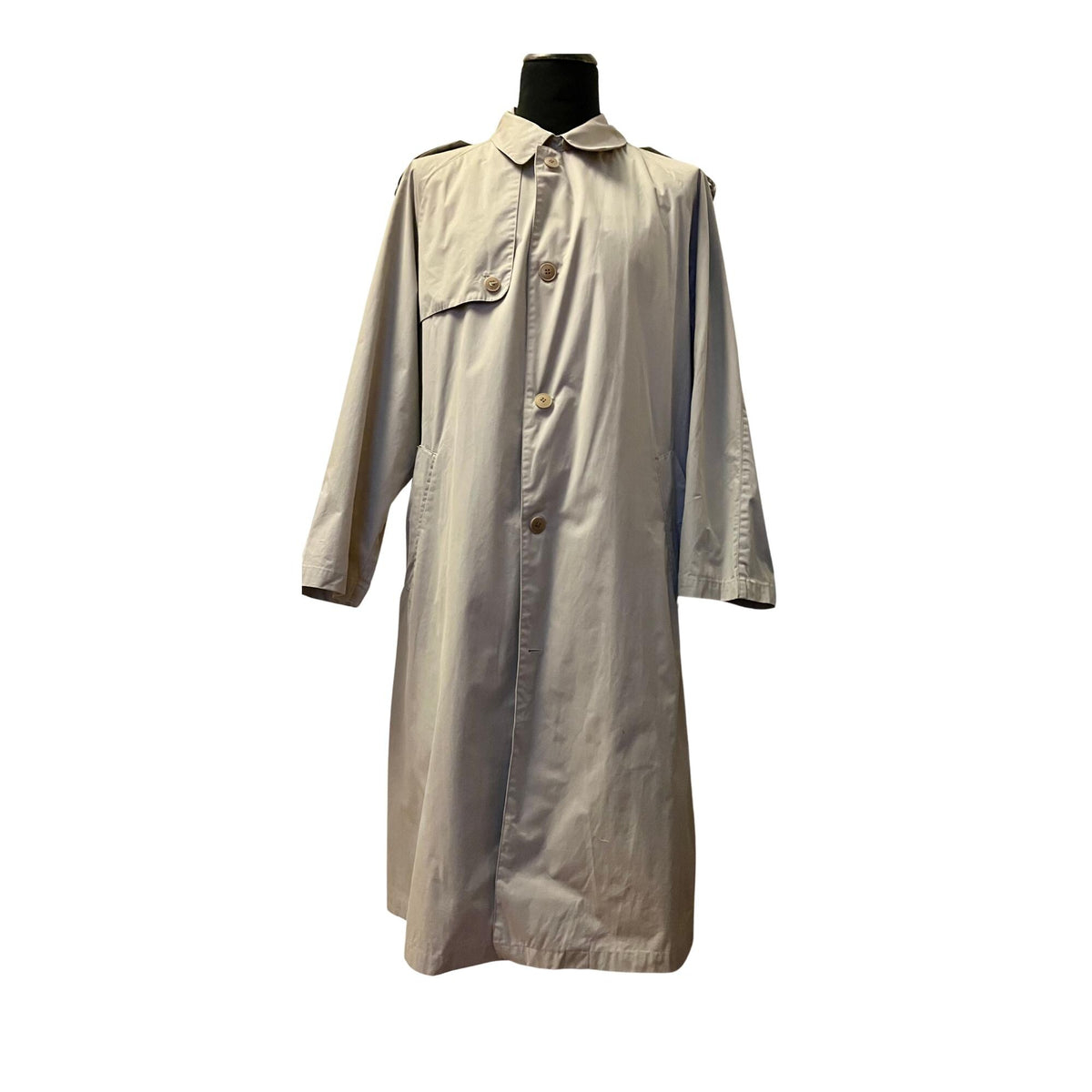 Vintage 80s men raincoat