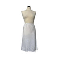 Vintage linen ‘'70 white skirt