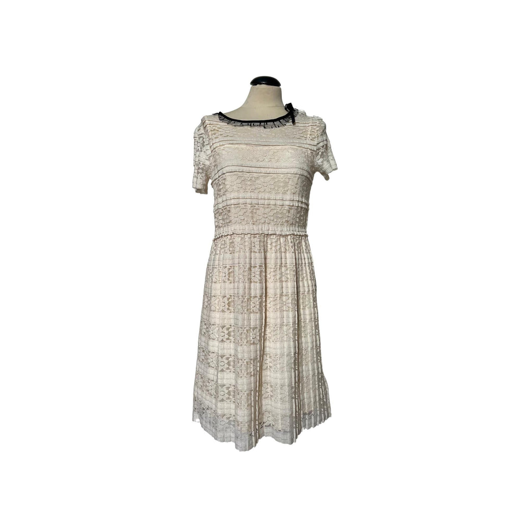 Red Valentino lace white lace dress
