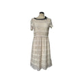 Red Valentino lace white lace dress