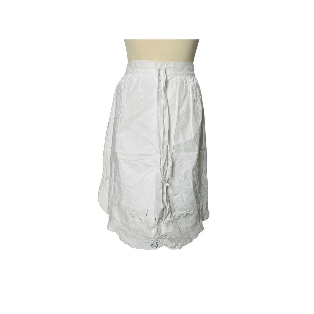 Vintage White Cotton Drawers