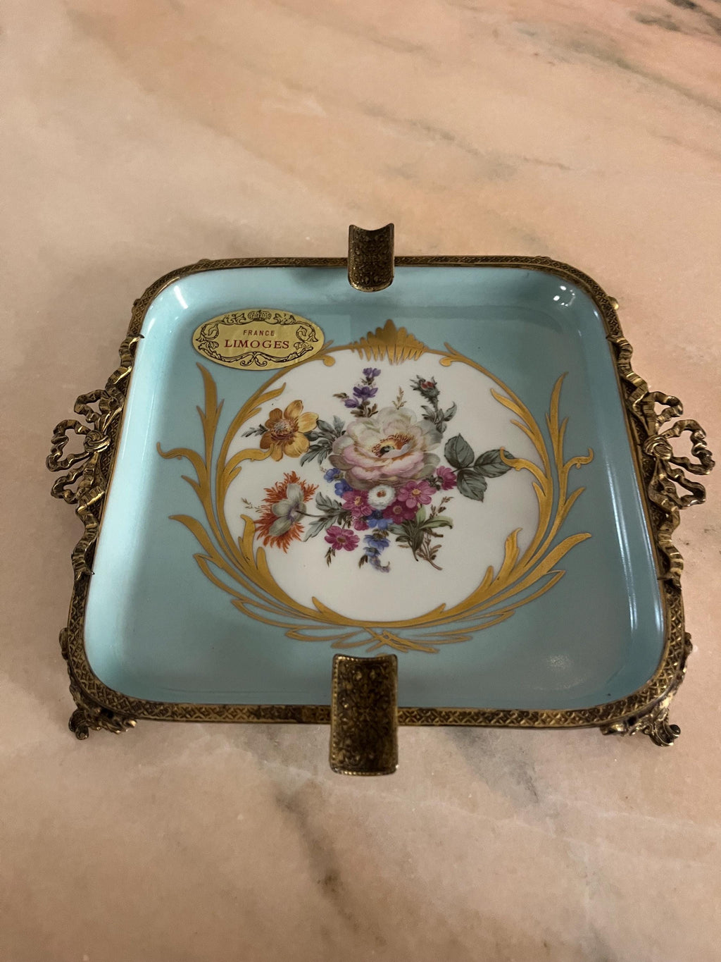 Posacenere Limoges in ceramica