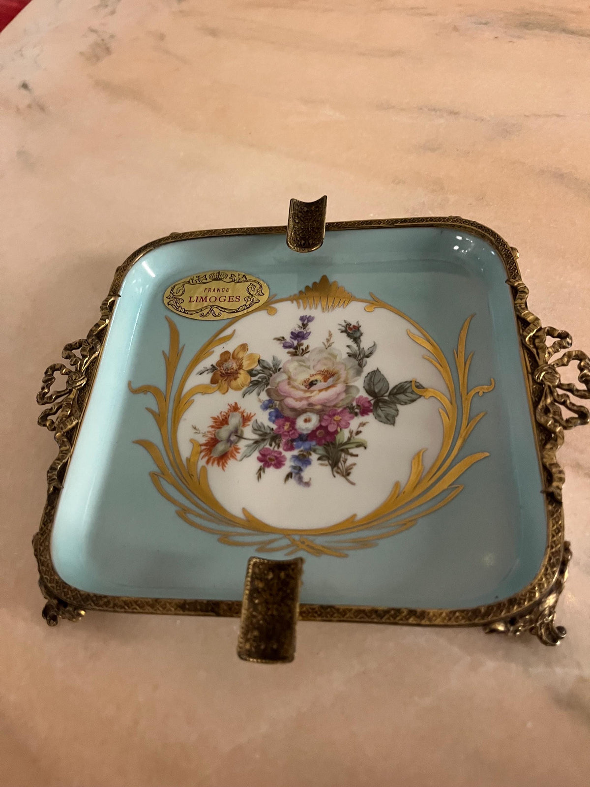 Posacenere Limoges in ceramica
