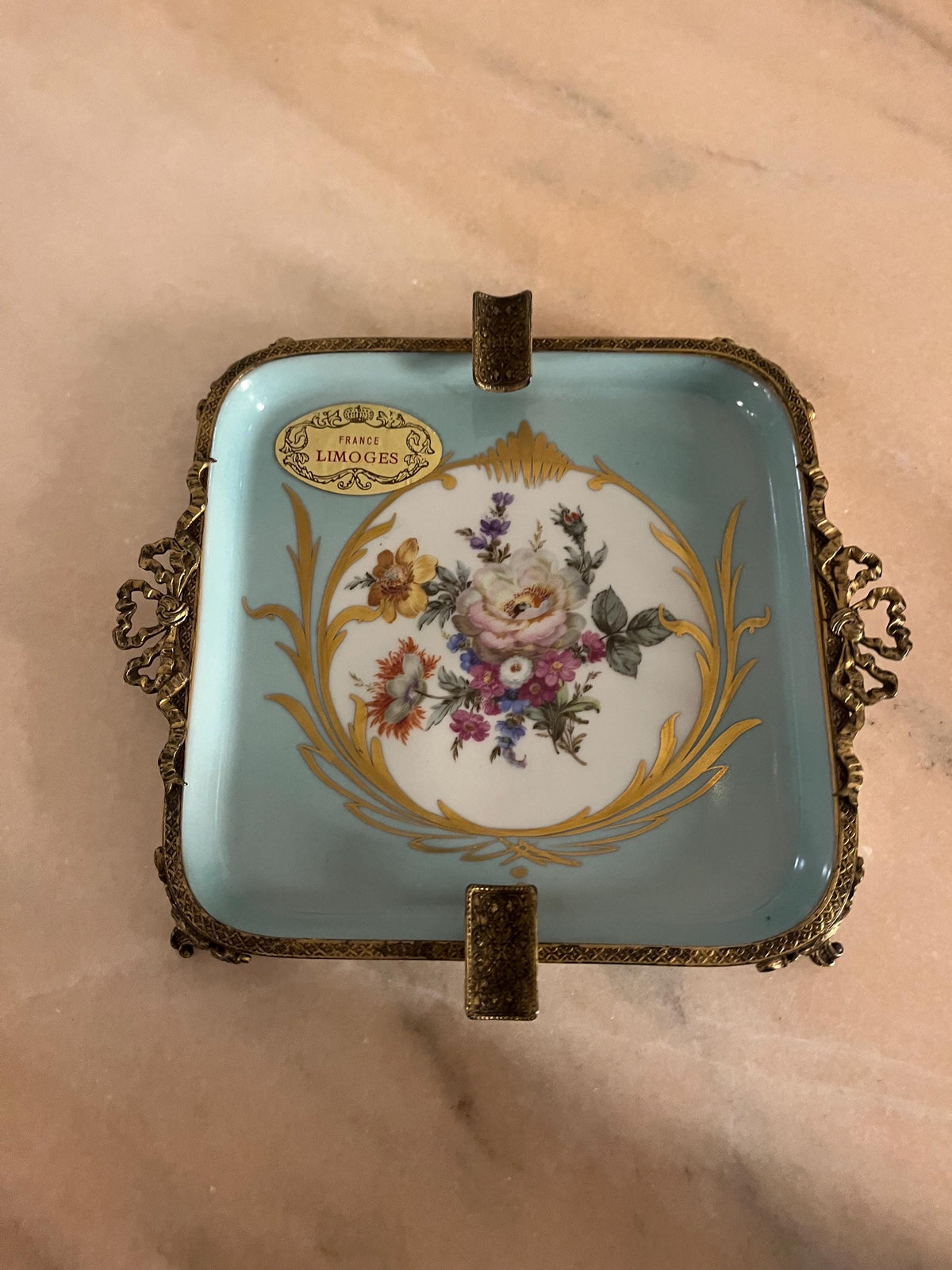 Posacenere Limoges in ceramica