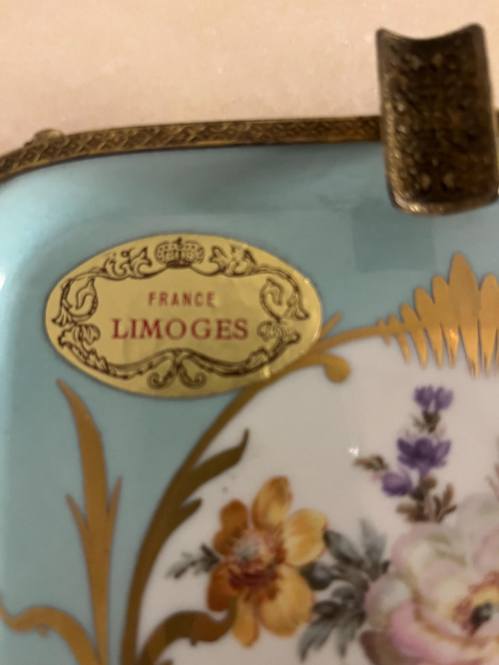 Posacenere Limoges in ceramica
