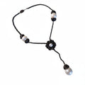 Collana pendente Bozart fine anni 70 con perle