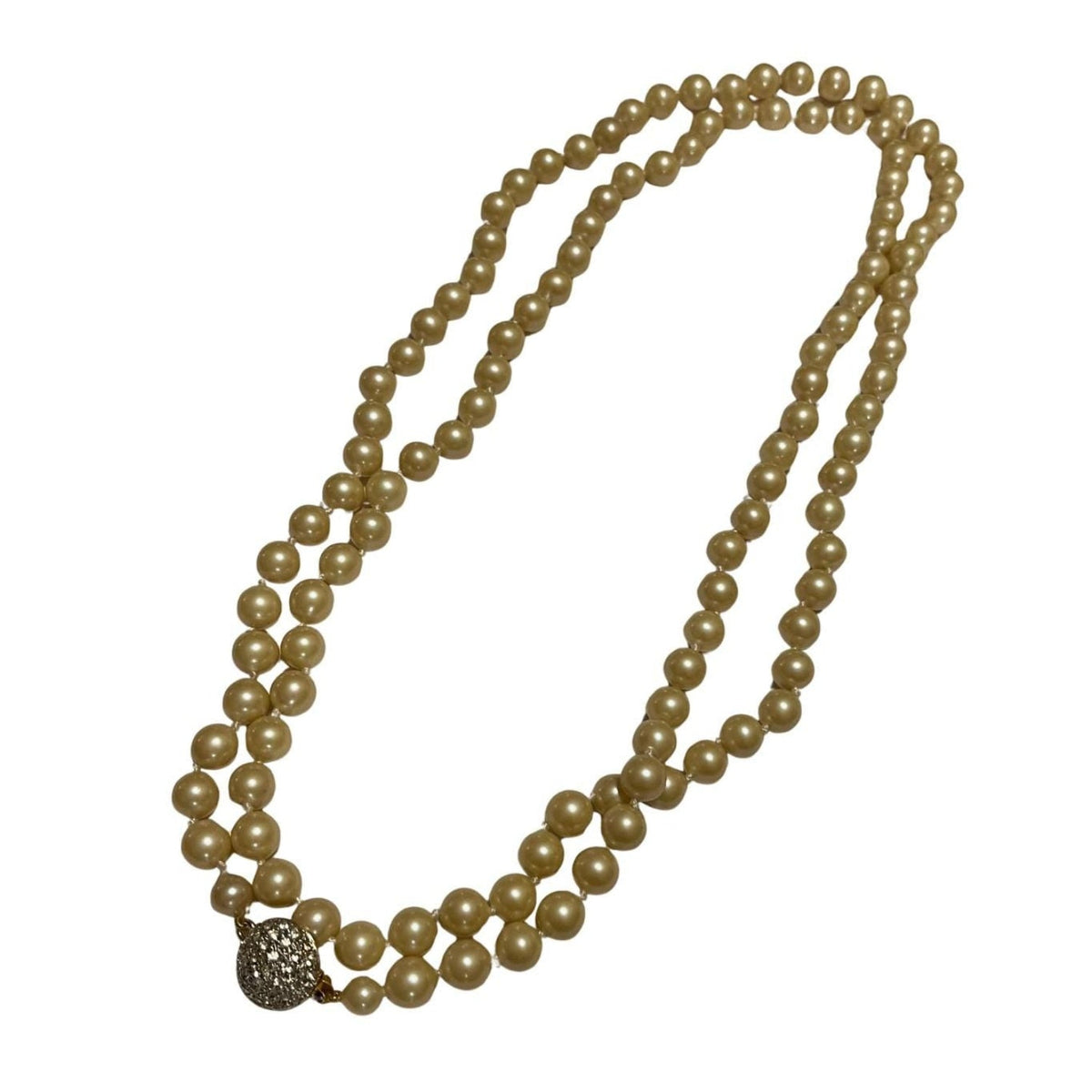 Vintage 1970s Freshwater Pearl long Necklace