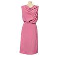 Gucci Pink  Abito Gucci rosa smanicato con vita sagomata