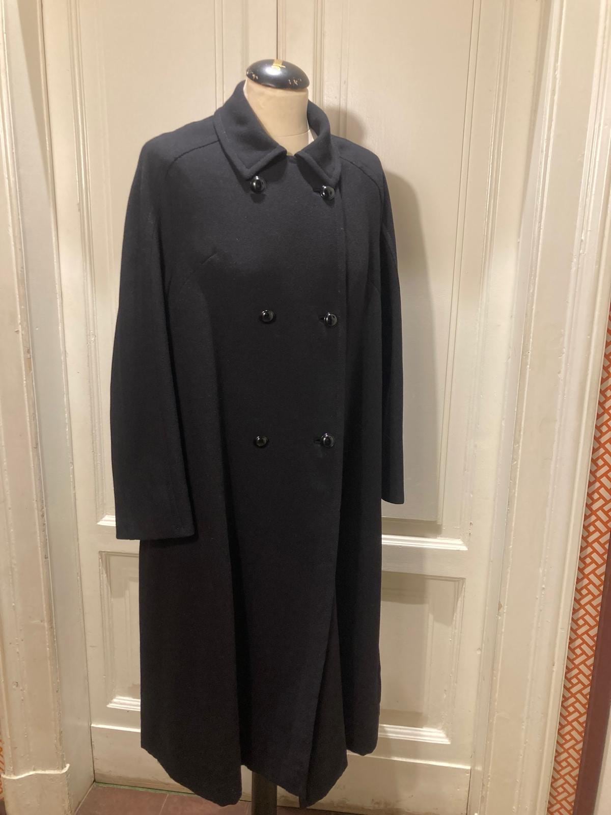 Elegante cappotto sartoriale italiano originale anni ’60