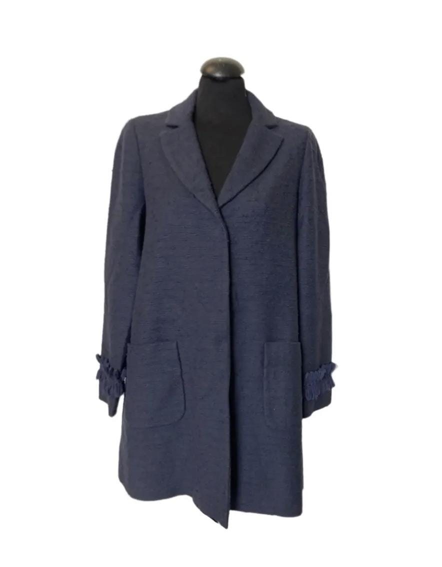 Max & Co Blue Cotton Coat Jacket