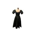Abito nero Vintage Laura Ashley