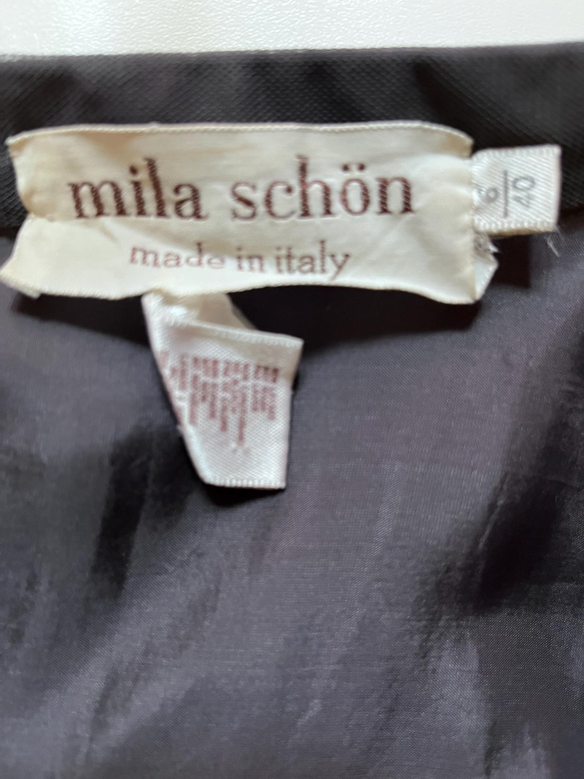 Gonna Mila Schön in tulle grigio fine anni ’80 – primi ’90