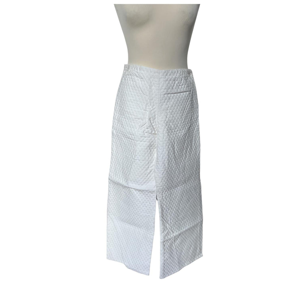 Pantaloni in piqué bianco anni ’60