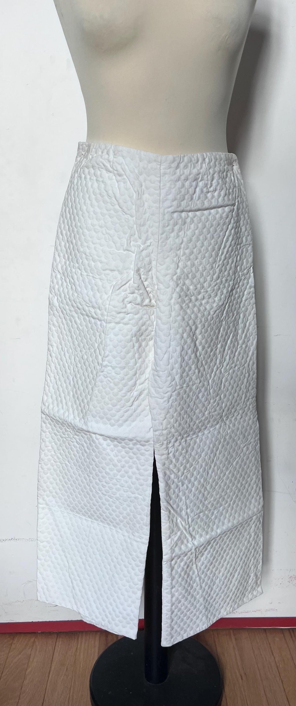 Pantaloni in piqué bianco anni ’60