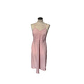 1970s pink silk slip dress