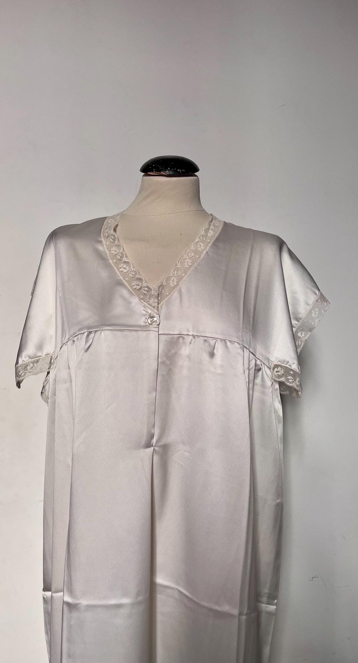 1990s champagne nightgown