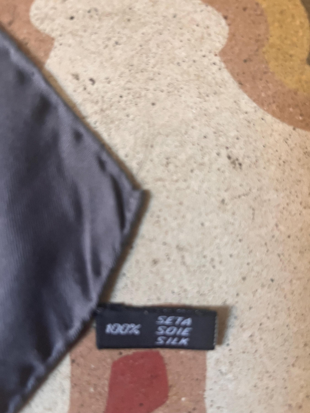Karl Lagerfeld Silk Scarf “Les Chapeaux de Karl”