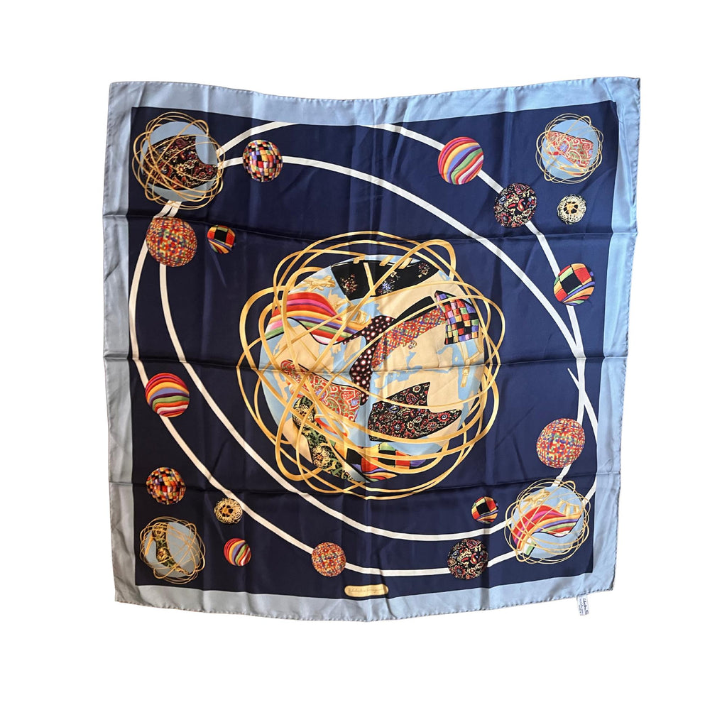 Salvatore Ferragamo silk scarf