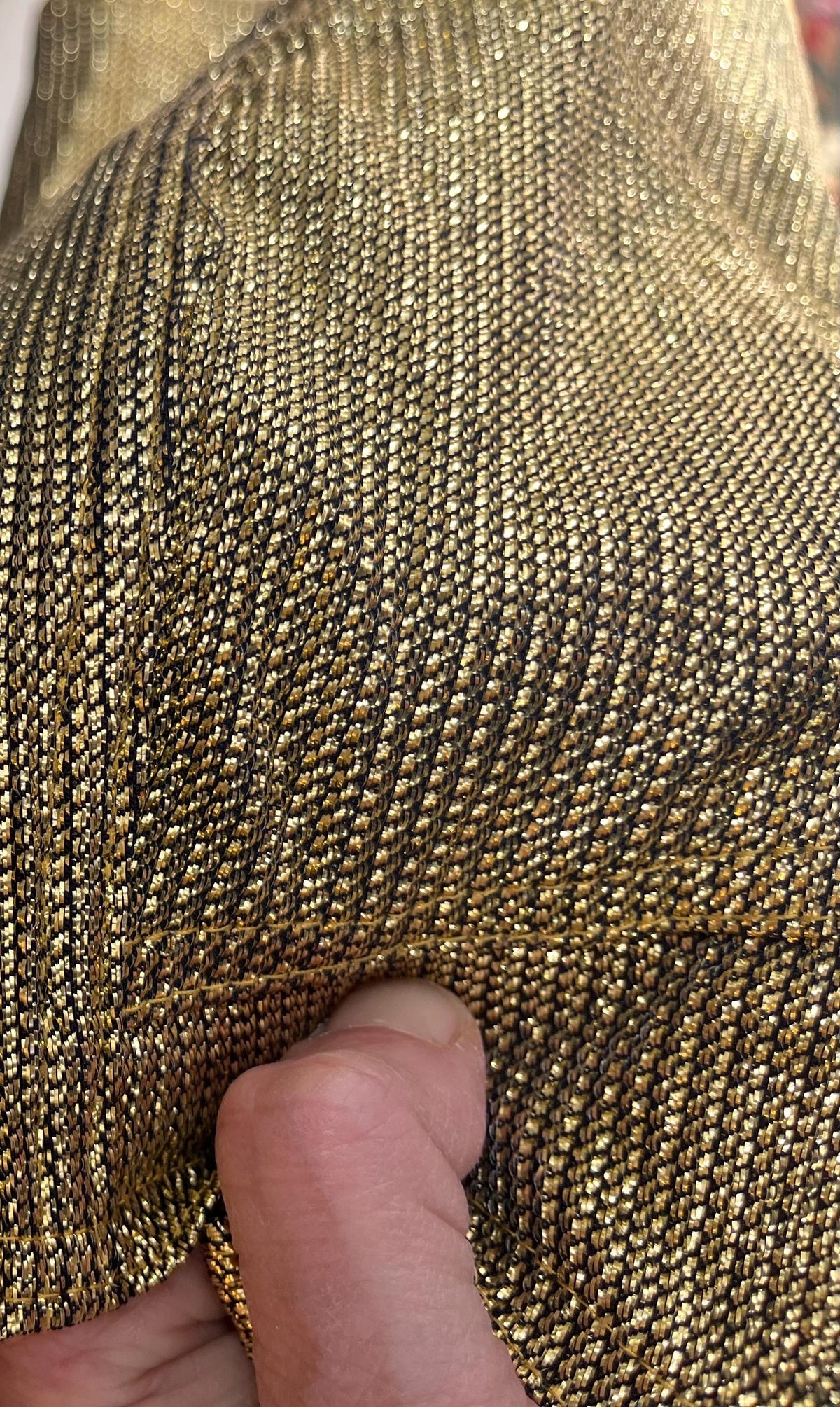 Jean Paul Gaultier Spring 1989 Gold Metallic Lurex Jacket