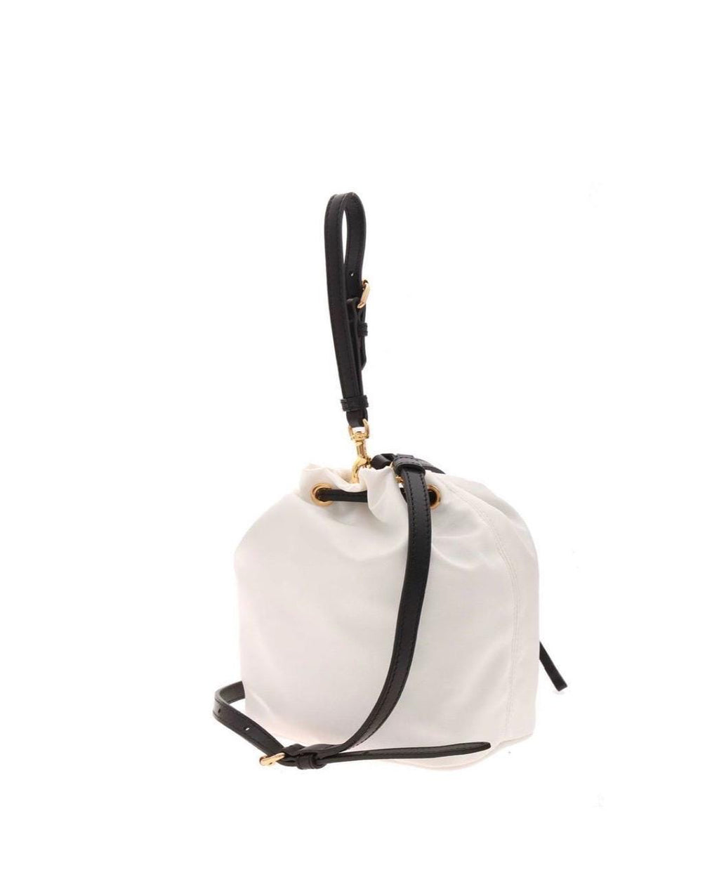 Borsa Moschino a secchiello con chiusura a coulisse